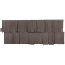 When it comes to choosing a roofing material for your home, there are many things to. Novik Shake Hs 18 75 In X 48 38 In Hand Split Shake In Cedar Blend 49 36 Sq Ft Per Box Plastic Shake Vinyl Siding 100070007 The Home Depot