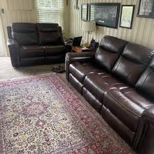 lattimore leather power sofa raymour