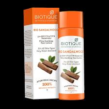 biotique bio sun shield sandalwood 50