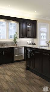 black kitchen cabinets make a bold
