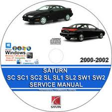 Details About Saturn Sc Sc1 Sc2 Sl Sl1 Sl2 Sw1 Sw2 2000 2002 Service Repair Manual On Dvd