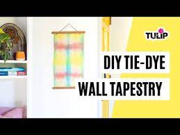 Tie Dye Wall Tapestry Easy Art Project