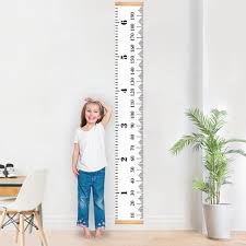 Us 5 95 11 Off Children Kids Growth Chart Height Ruler Wall Sticker Ruler Growth Chart Wall Decal Height Measurement Sticker Decorative Gift In Wall