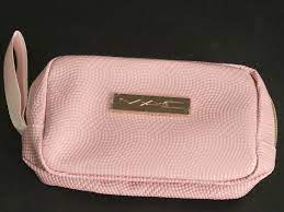 mac pink singles day makeup bag clutch
