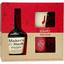 maker s mark bourbon gift set with 2