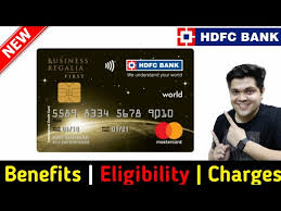 hdfc regalia first credit card full