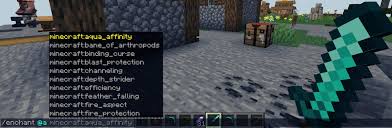 enchant command minecraft how to use
