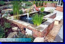 Another Raised Brick Pond Idea For