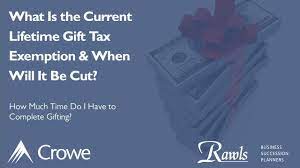 life time gift tax exemption