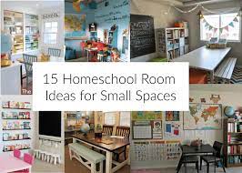 15 inspiring homeschool room ideas for