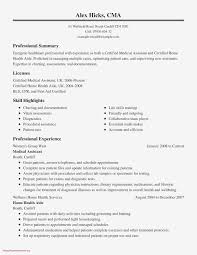 10 Resume Example For Medical Assistant Proposal Sample
