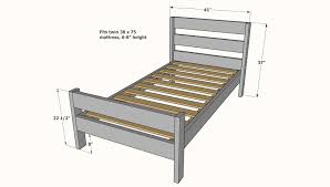 essential kids bed frame twin and