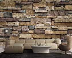 Natural Stone Wall Background Large