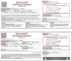 Financial values in the chart are available after sharp manufacturing corporation (m) sdn. Esharp Redemption Form