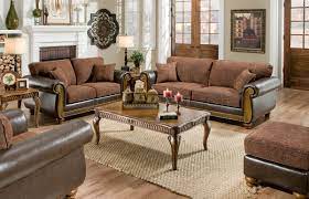 loveseat set w faux leather arms
