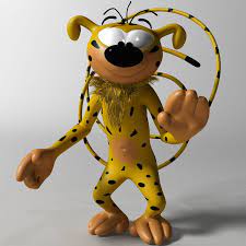 Marsupilami Character RIGGED 3D Model $15 - .max .obj .fbx .3ds  .unitypackage - Free3D