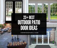Outdoor Patio Door Decorating Ideas