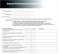 Employee Performance Feedback Template Evaluation New Review