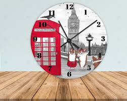 London Wall Clock Ryta Art Decoration