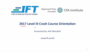      CFA Level   QuickSheet pdf
