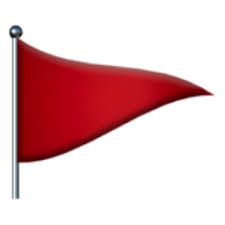 Triangular Flag Emoji U 1f6a9