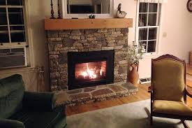 Warm Glow Of Fireplace