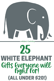 25 white elephant gift ideas everyone