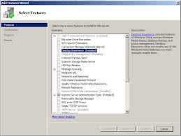Windows Server 2008 Desktop Experience Feature And Sharepoint 2007