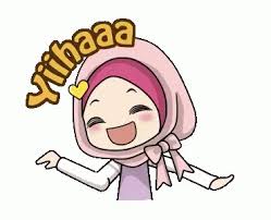 Aneka gambar kartun lucu emo meme animasi korea gambar love cinta romantis. Berhijab Animasi Gambar Kartun Muslimah Cantik Hijabfest