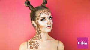 giraffe halloween makeup tutorial