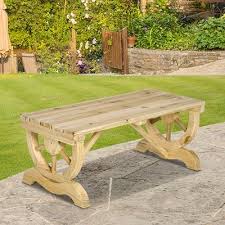 Wood Outdoor Garden Bench