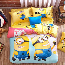 Minion Bed Set Queen King Twin Size