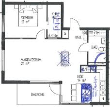 Example Of An Apartment Floor Plan On