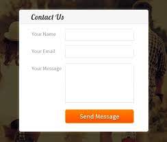 contact form using javascript formget