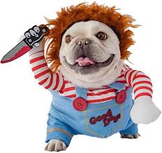 pet deadly doll dog costume cute dog