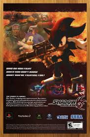 2005 shadow the hedgehog gamecube ps2