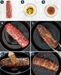 The other trick is roasting the beef on top of the pan sauce, which not only flavors the meat, but also humidifies the oven for a moist, aromatic cooking environment. Beef Tenderloin Jo Cooks