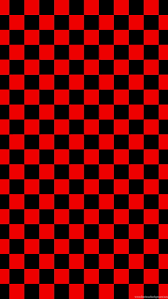 checkerboard zone background red