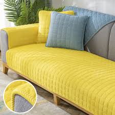 plush sofa cushion thickening corduroy