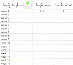 Google Sheets Weight Loss Template Unique Biggest Loser