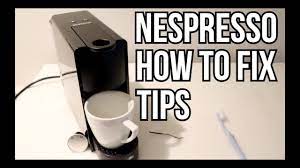 nespresso how to fix no coffee flow