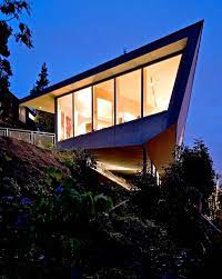 Cliff Home Plan Edgy In Norway