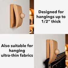 Classy Clamps Wooden Quilt Wall Hangers