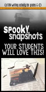    Halloween Themed Creative Writing Quickwrite Prompts to Inspire Middle    High School Students   Pinterest