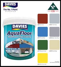 davies aquafloor water based floor