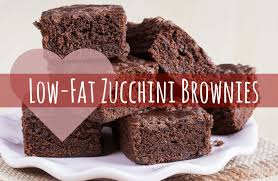 low fat zucchini brownie recipe