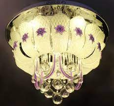 Glass 500mm Crystal Chandelier Ceiling