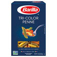 barilla tri color penne pasta 12 ounce