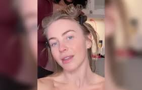 julianne hough shows off makeup free
