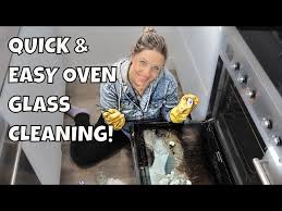 How To Clean Oven Glass Door